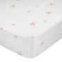 Sábana Bajera HappyFriday BASIC KIDS Rosa 90 x 200 x 32 cm de HappyFriday, Sábanas y fundas de almohada - Ref: D1611246, Prec...