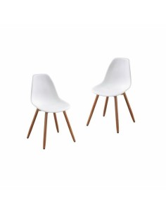 Garden chair DKD Home Decor Brown Teak 58 x 48 x 91 cm (58 x 48 x 91 cm) | Tienda24 Tienda24.eu