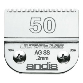 Lâminas de Barbear Andis 50 Aço inoxidável (0,2 mm) de Andis, Máquinas elétricas e lâminas - Ref: S6100931, Preço: 30,08 €, D...