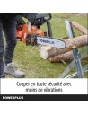 Battery Chainsaw Powerplus 30 cm | Tienda24 Tienda24.eu