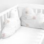 Protection du berceau HappyFriday Basic Kids Little star Rose 60 x 40 cm | Tienda24 - Global Online Shop Tienda24.eu