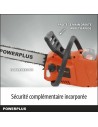 Battery Chainsaw Powerplus 35 cm | Tienda24 Tienda24.eu