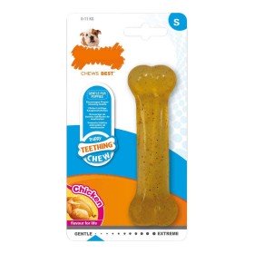 Dog chewing toy Nylabone Size S Chicken Thermoplastic Puppies by Nylabone, Biting toys - Ref: S6101428, Price: 5,69 €, Discou...