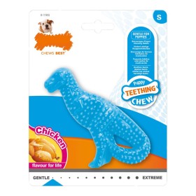 Beißring für Hunde Nylabone Dinosaurier Huhn Vegan von Nylabone, Beißspielzeuge - Ref: S6101438, Preis: 7,36 €, Rabatt: %