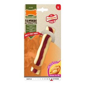 Beißring für Hunde Nylabone Extreme Chew Roll	Rawhide S Huhn von Nylabone, Beißspielzeuge - Ref: S6101451, Preis: 8,53 €, Rab...