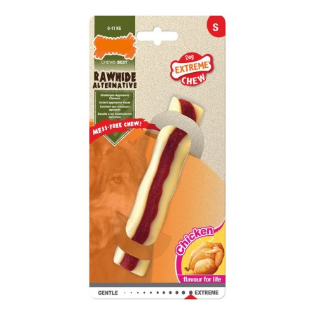 Beißring für Hunde Nylabone Extreme Chew Roll	Rawhide S Huhn von Nylabone, Beißspielzeuge - Ref: S6101451, Preis: 8,53 €, Rab...