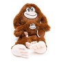 Giocattoli per cani Gloria Miza Marrone Scimmia di Gloria, Giocattoli di peluche - Rif: S6101500, Prezzo: 6,96 €, Sconto: %