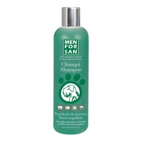 Shampoing pour animaux de compagnie Menforsan Chien Répulsif d'insectes Citronnelle 300 ml de Menforsan, Shampooings anti-puc...