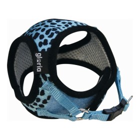 Arnês para Cães Gloria Leopardo 21-29 cm Azul Tamanho S de Gloria, Arneses - Ref: S6101665, Preço: 10,96 €, Desconto: %