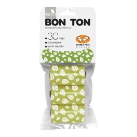 Bolsas higiénicas United Pets Bon Ton Nano Perro Verde (3 x 10 uds) de United Pets, Bolsas y recogedores de excrementos - Ref...