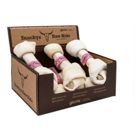 Snack pour chiens Gloria Snackys Rawhide 20-23 cm Nœud 6 Unités de Gloria, Biscuits, gâteaux et snacks - Réf : S6101875, Prix...