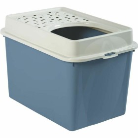 Cat Litter Box Rotho My Pet BERTY 57 x 40 x 33 cm Blue/White by Rotho My Pet, Sand boxes - Ref: S6102020, Price: 18,59 €, Dis...