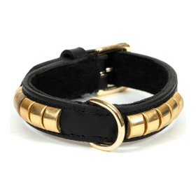 Dog collar Gloria Duna Black Golden (35 x 2 cm) by Gloria, Collars - Ref: S6102059, Price: 9,98 €, Discount: %