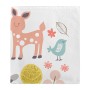 Toalha de banho HappyFriday Moshi Moshi Woodland Multicolor 70 x 150 cm de HappyFriday, Toalhas de banho infantis - Ref: D161...