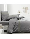 Lenzuolo con angoli aderenti TODAY Percale Grigio chiaro 140 x 200 cm Grigio da TODAY, Lenzuola e federe per cuscino - Ref: S...