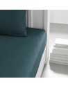 Fitted bottom sheet TODAY Essential Emerald Green 160 x 200 cm | Tienda24 Tienda24.eu