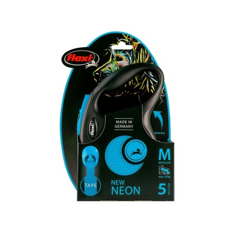 Correa para Perro Flexi NEW NEON Azul Talla M de Flexi, Correas - Ref: S6102162, Precio: 18,80 €, Descuento: %