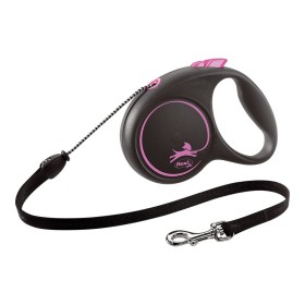 Correa para Perro Flexi BLACK DESIGN 5 m Rosa Talla XS de Flexi, Correas - Ref: S6102218, Precio: 9,51 €, Descuento: %