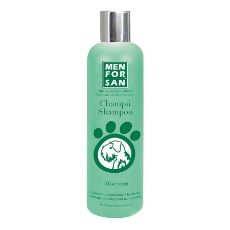 Shampoing pour animaux de compagnie Menforsan Chien Aloe Vera 300 ml de Menforsan, Shampooings et après-shampooings - Réf : S...