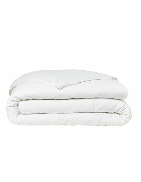 Housse de Couette Prestige TODAY Percale Blanc 240 x 260 cm | Tienda24 Tienda24.eu