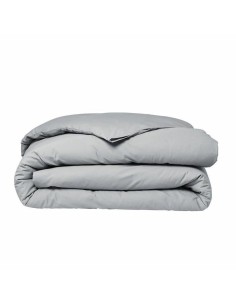 Funda Nórdica Naturals ELBA Gris oscuro Cama de 150 (240 x 220 cm) | Tienda24 Tienda24.eu