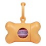 Dispensador de Bolsas para Mascotas United Pets Bon Ton Nano Classic Perro Naranja Plástico reciclado (6 x 3 x 4 cm) de Unite...