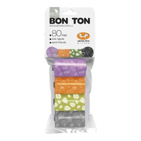 Borse igieniche United Pets Bon Ton Regular Cane Colori assortiti (4 x 20 uds) di United Pets, Sacchi e raccoglitori di escre...