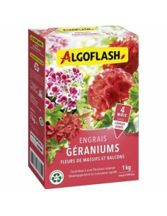 Plant fertiliser Algoflash SMART1N Geranium Flowers 1 kg by Algoflash, Multi-Purpose Fertilisers - Ref: S7188462, Price: 27,5...