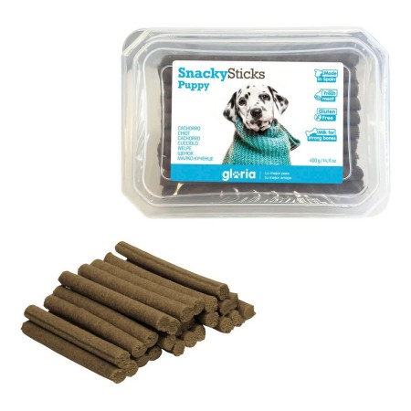 Snack pour chiens Gloria Snackys Sticks Puppy (800 g) (800 g) de Gloria, Biscuits, gâteaux et snacks - Réf : S6102922, Prix :...