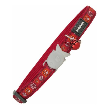 Cat Collar Red Dingo Style Red 20-32 cm Animal footprints by Red Dingo, Collars - Ref: S6102933, Price: 7,31 €, Discount: %