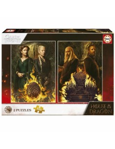 Puzzle Educa House of The Dragon 500 Pezzi Puzzle x 2 da Educa, Puzzle classici - Ref: S7188680, Precio: 29,35 €, Descuento: %