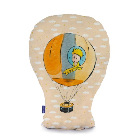 Cushion HappyFriday Le Petit Prince Montgolfiere Multicolour 40 x 30 cm by HappyFriday, Cushions - Ref: D1611382, Price: 8,94...