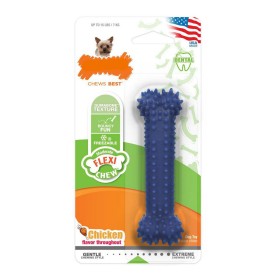 Jouet pour chien Nylabone Plaque Attacker Naturel Taille M Poulet Thermoplastique de Nylabone, Jouets à mordre - Réf : S61032...