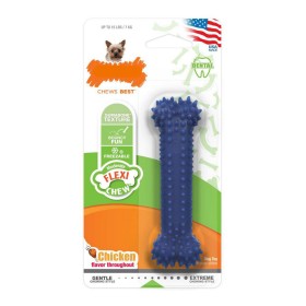 Dog chewing toy Nylabone Plaque Attacker Natural Size L Chicken Thermoplastic by Nylabone, Biting toys - Ref: S6103361, Price...