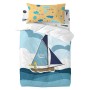 Duvet cover set HappyFriday Le Petit Prince Navigateur Multicolour Baby Crib 2 Pieces by HappyFriday, Quilts and quilt covers...