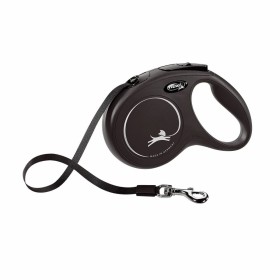 Dog Lead Flexi New Classic 5m Black Size M by Flexi, Leads - Ref: S6103461, Price: 18,88 €, Discount: %