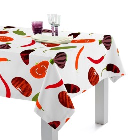 Tablecloth HappyFriday Veggies Multicolour 150 x 150 cm by HappyFriday, Tablecloths - Ref: D1611432, Price: 15,79 €, Discount: %