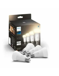 Lâmpada Inteligente Philips Kit de inicio E27 9 W E27 6500 K 806 lm | Tienda24 Tienda24.eu