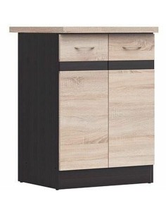 Mueble Auxiliar PVC Roble Plástico 80 x 52 x 82 cm | Tienda24 Tienda24.eu