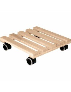 Supporto con Ruote per Vasi EDA Legno 29 x 29 x 8 cm da EDA, Accessori - Ref: S7189340, Precio: 26,97 €, Descuento: %