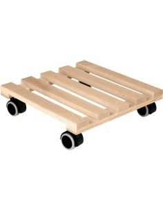 Supporto con Ruote per Vasi EDA Legno 40 x 40 x 8,4 cm da EDA, Accessori - Ref: S7189404, Precio: 33,81 €, Descuento: %