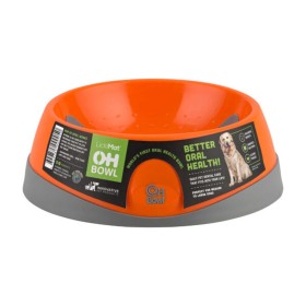 Comedero para Perro Lickimat Oh Bowl Naranja de Lickimat, Platos - Ref: S6103953, Precio: 11,99 €, Descuento: %