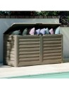 Forziere EDA Marrone Taupé Plastica da EDA, Cassapanche da cortile - Ref: S7189497, Precio: 96,53 €, Descuento: %