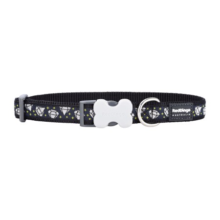 Collar para Perro Red Dingo STYLE DIAMOND 15 mm x 24-36 cm Negro de Red Dingo, Collares - Ref: S6104119, Precio: 6,53 €, Desc...