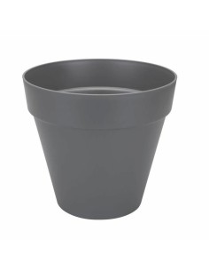 Maceta Autorriego Stefanplast Gaia Gris 15 x 15 x 15 cm Blanco Plástico (12 Unidades) | Tienda24 Tienda24.eu