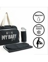 Wickeltasche Baby on Board Simply Babybag Schwarz | Tienda24 Tienda24.eu