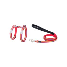 Dog Harness Red Dingo Rainbow 21-35 cm Red Multicolour by Red Dingo, Harnesses - Ref: S6104196, Price: 16,88 €, Discount: %