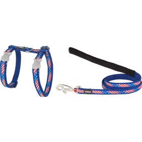 Dog Harness Red Dingo US Flag 21-35 cm Blue by Red Dingo, Harnesses - Ref: S6104199, Price: 16,88 €, Discount: %