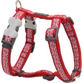 Arnês para Cães Red Dingo Union Jack 25-39 cm Vermelho de Red Dingo, Arneses - Ref: S6104208, Preço: 11,35 €, Desconto: %