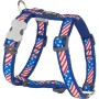 Harnais pour Chien Red Dingo US Flag 25-39 cm Rouge Bleu | Tienda24 - Global Online Shop Tienda24.eu